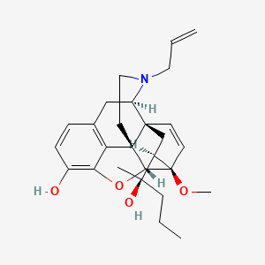 molecular formula C27H35NO4 B1257048 Alletorphinum CAS No. 23758-80-7