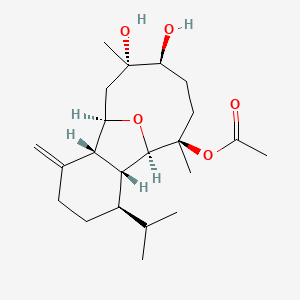 molecular formula C22H36O5 B1257051 Sclerophytin E 