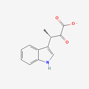 (S)-3-(indol-3-yl)-2-oxobutyrate