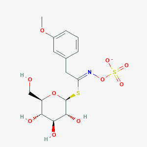 molecular formula C15H20NO10S2- B1257074 3-Methoxybenzylglucosinolate 