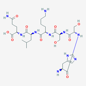 L-Glutamine, L-histidyl-L-seryl-L-seryl-L-lysyl-L-leucyl-