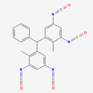 Benzene, 1,1'-(phenylmethylene)bis[3,5-diisocyanato-2-methyl-