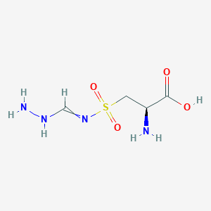 3-[(Hydrazinylmethylidene)sulfamoyl]-L-alanine