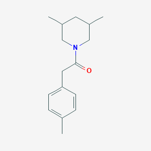 1-(3,5-Dimethylpiperidin-1-yl)-2-(4-methylphenyl)ethan-1-one