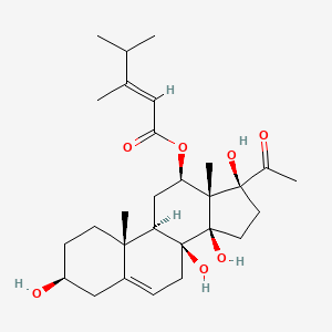 molecular formula C28H42O7 B1257090 Caudatin 