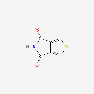 molecular formula C6H3NO2S B1257111 Thieno[3,4-c]pyrrole-4,6-dione CAS No. 6007-82-5