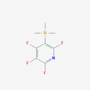 2,3,4,6-Tetrafluoro-5-(trimethylsilyl)pyridine