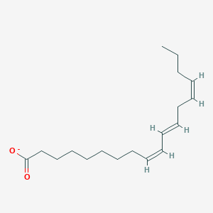 (9Z,11E,14Z)-octadeca-9,11,14-trienoate