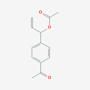 1-(4-Acetylphenyl)prop-2-en-1-yl acetate