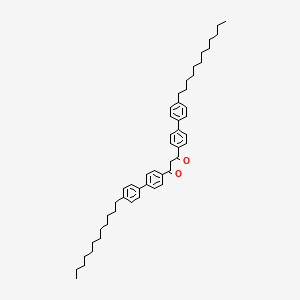 1,3-Bis(4'-dodecyl[1,1'-biphenyl]-4-yl)propane-1,3-dione