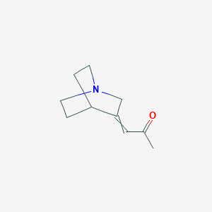 1-(1-Azabicyclo[2.2.2]octan-3-ylidene)propan-2-one