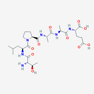 L-Threonyl-L-leucyl-L-prolyl-L-alanyl-L-alanyl-L-glutamic acid