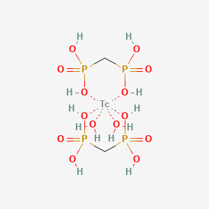 molecular formula C2H16O14P4Tc B1257127 99mTc-Methylene diphosphonate 