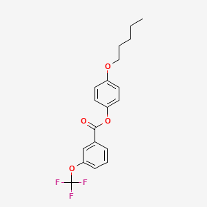 4-(Pentyloxy)phenyl 3-(trifluoromethoxy)benzoate