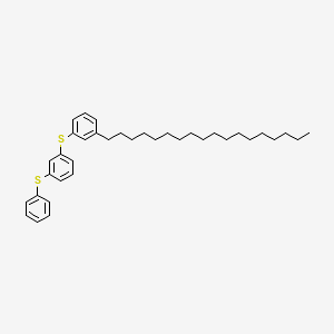 1-Octadecyl-3-{[3-(phenylsulfanyl)phenyl]sulfanyl}benzene