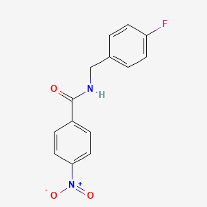 N-(4-fluorobenzyl)-4-nitrobenzamide