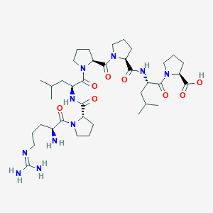 N~5~-(Diaminomethylidene)-L-ornithyl-L-prolyl-L-leucyl-L-prolyl-L-prolyl-L-leucyl-L-proline