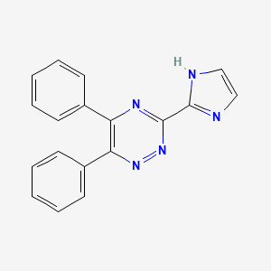 3-(1H-Imidazol-2-yl)-5,6-diphenyl-1,2,4-triazine