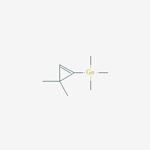 (3,3-Dimethylcycloprop-1-en-1-yl)(trimethyl)germane