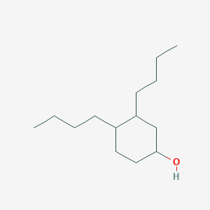 3,4-Dibutylcyclohexan-1-OL