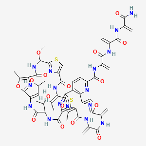 molecular formula C54H52N16O16S2 B1257148 Sulfomycin 