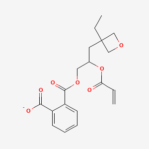 2-{[2-(Acryloyloxy)-3-(3-ethyloxetan-3-yl)propoxy]carbonyl}benzoate