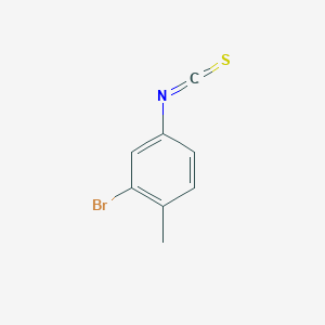 molecular formula C8H6BrNS B12571533 3-Bromo-4-methylphenylisothiocyanate CAS No. 597545-14-7