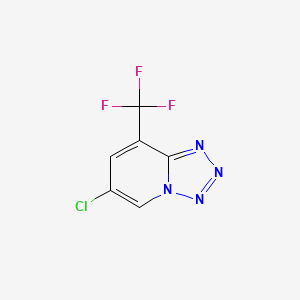 6-Chloro-8-(trifluoromethyl)tetrazolo[1,5-a]pyridine