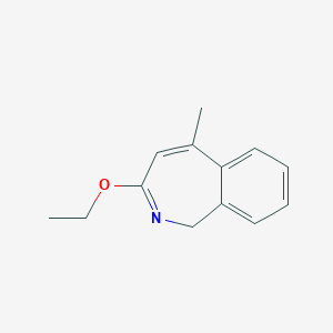 B125717 3-Ethoxy-5-methyl-1H-2-benzazepine CAS No. 143265-98-9