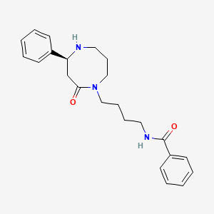 molecular formula C23H29N3O2 B1257175 Dovyalicin E 