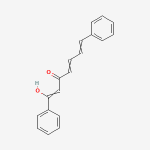 1-Hydroxy-1,7-diphenylhepta-1,4,6-trien-3-one