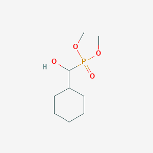 Phosphonic acid, (cyclohexylhydroxymethyl)-, dimethyl ester