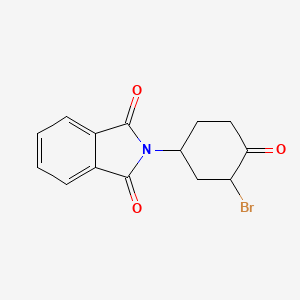 2-(3-Bromo-4-oxocyclohexyl)-1H-isoindole-1,3(2H)-dione