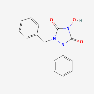 1-Benzyl-4-hydroxy-2-phenyl-1,2,4-triazolidine-3,5-dione