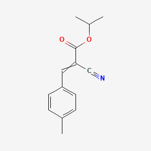 Propan-2-yl 2-cyano-3-(4-methylphenyl)prop-2-enoate