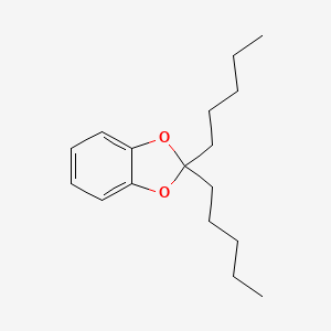 2,2-Dipentyl-2H-1,3-benzodioxole