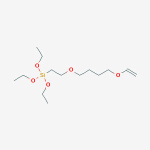 3,7,12-Trioxa-4-silatetradec-13-ene, 4,4-diethoxy-