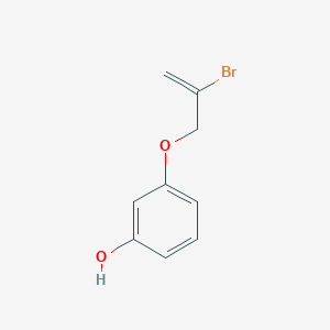 Phenol, 3-[(2-bromo-2-propenyl)oxy]-