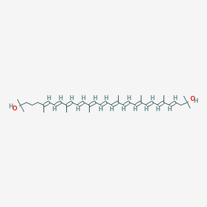 molecular formula C40H58O2 B1257208 1,1'-(OH)2-3,4-Didehydrolycopene 
