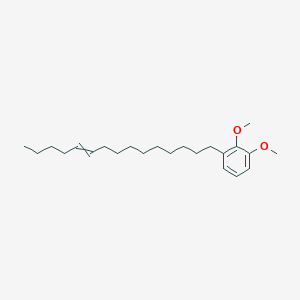 1,2-Dimethoxy-3-(pentadec-10-EN-1-YL)benzene