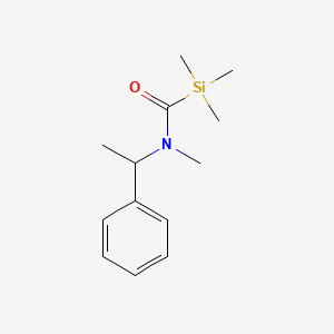 Silanecarboxamide, N,1,1,1-tetramethyl-N-(1-phenylethyl)-