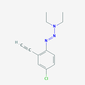 1-Triazene, 1-(4-chloro-2-ethynylphenyl)-3,3-diethyl-