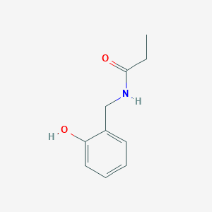 N-[(2-Hydroxyphenyl)methyl]propanamide