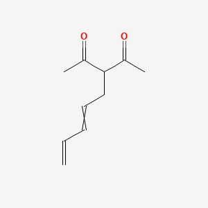 2,4-Pentanedione, 3-(2,4-pentadienyl)-