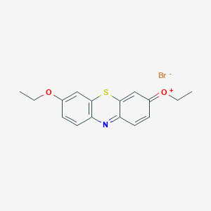 (E)-(7-Ethoxy-3H-phenothiazin-3-ylidene)(ethyl)oxidanium bromide