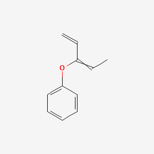 Benzene,[(1-ethenyl-1-propenyl)oxy]-(9ci)