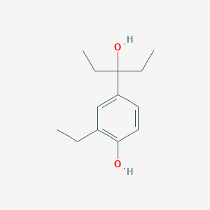 2-Ethyl-4-(3-hydroxypentan-3-yl)phenol