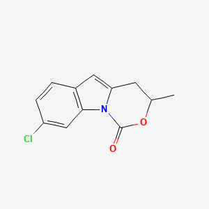 8-Chloro-3-methyl-3,4-dihydro-1H-[1,3]oxazino[3,4-a]indol-1-one