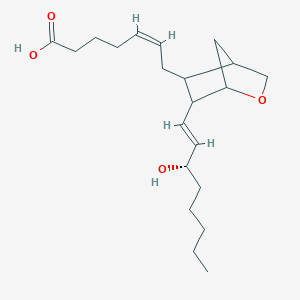 molecular formula C21H34O4 B1257229 (Z)-7-[6-[(E,3S)-3-hydroxyoct-1-enyl]-2-oxabicyclo[2.2.1]heptan-5-yl]hept-5-enoic acid 