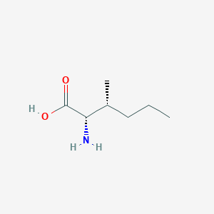 molecular formula C7H15NO2 B1257231 beta-Methylnorleucine 